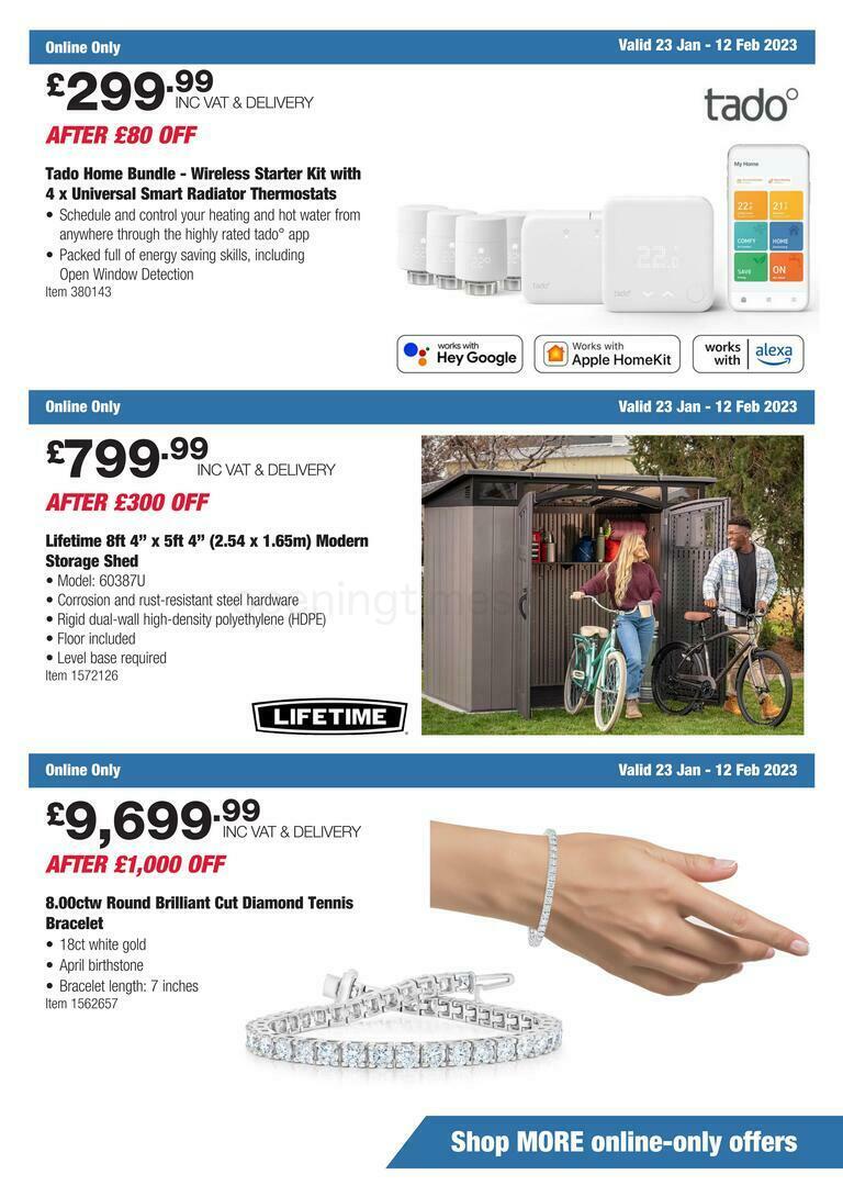 Costco Scotland & Wales Offers from 23 January