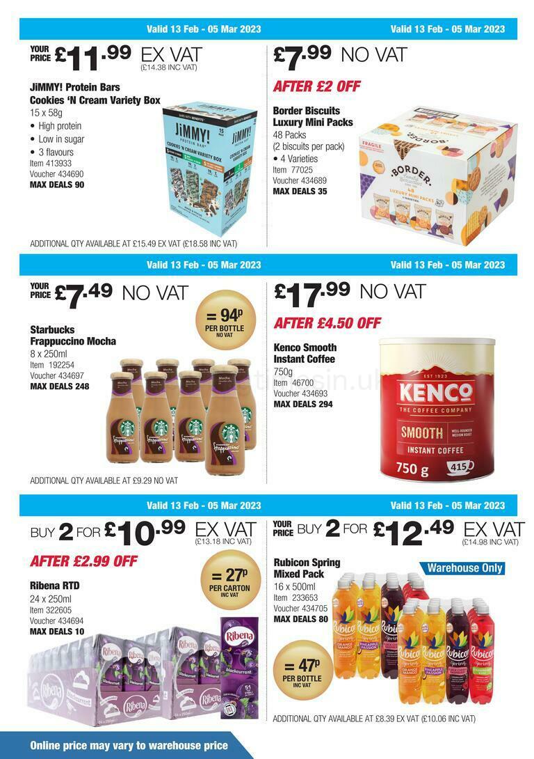 Costco Offers from 13 February