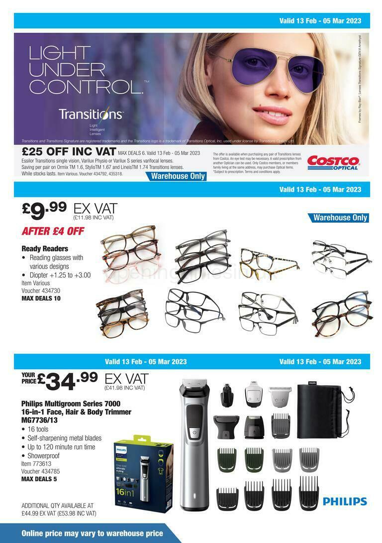 Costco Offers from 13 February