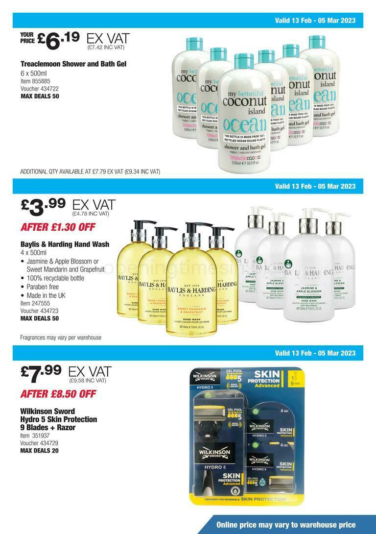 Costco Offers from 13 February