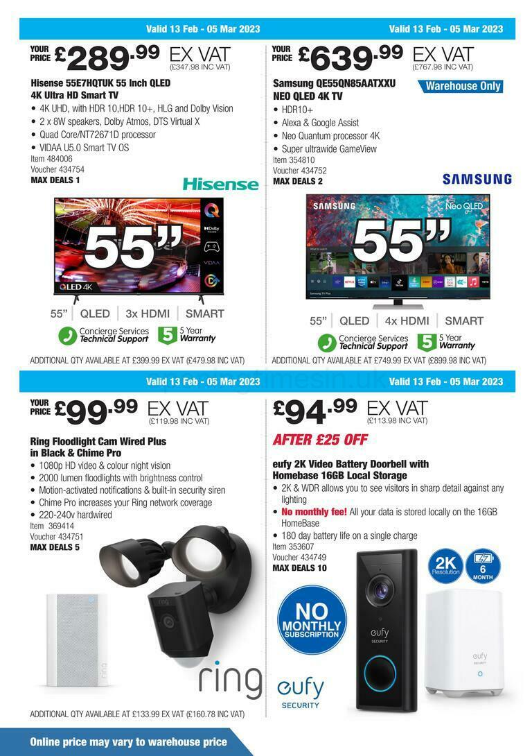 Costco Offers from 13 February
