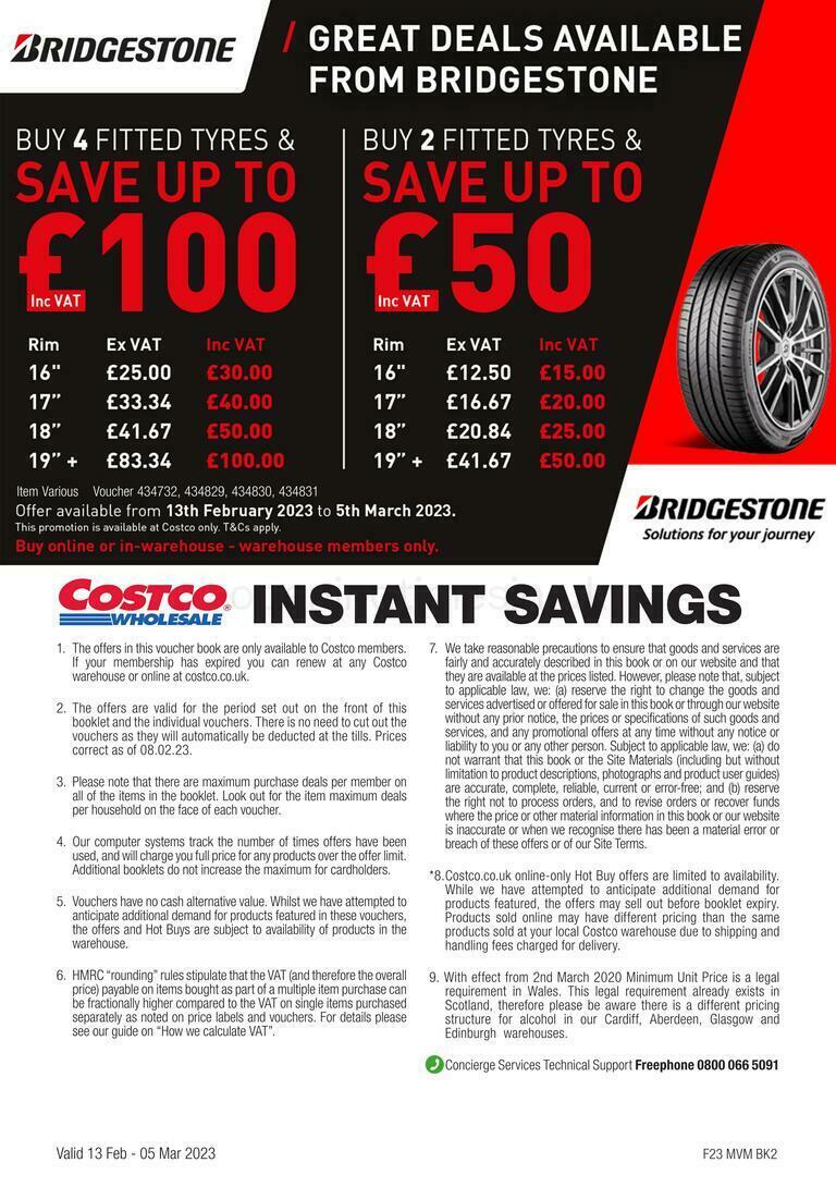 Costco Offers from 13 February