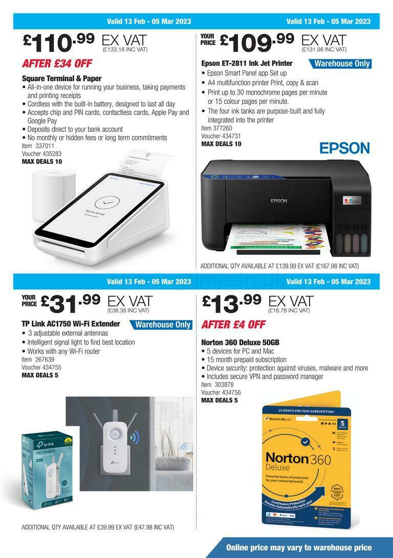 Costco Offers from 13 February