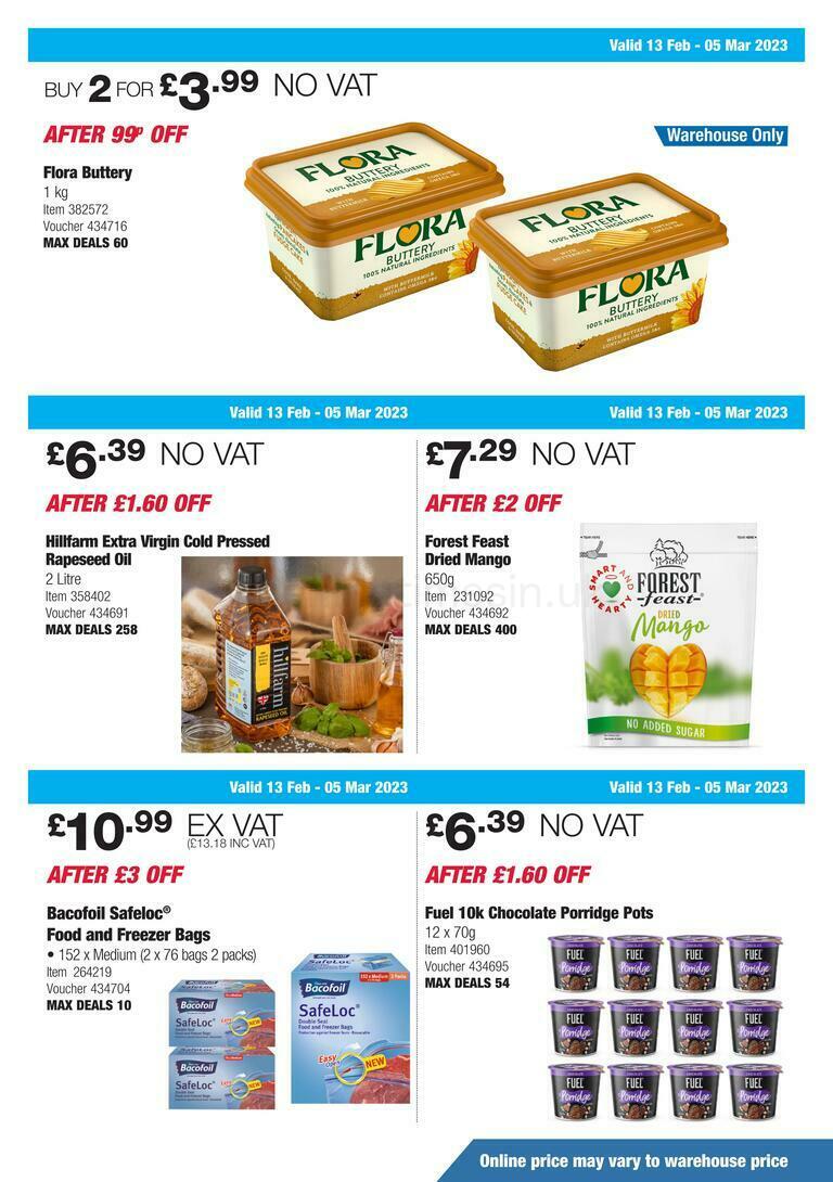 Costco Offers from 13 February
