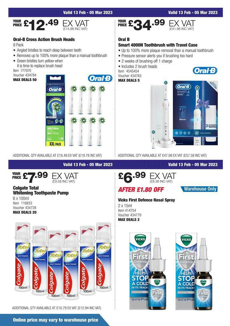 Costco Scotland & Wales Offers from 13 February