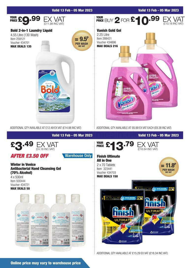 Costco Scotland & Wales Offers from 13 February