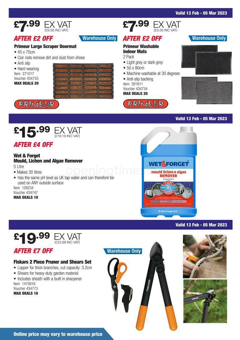 Costco Scotland & Wales Offers from 13 February