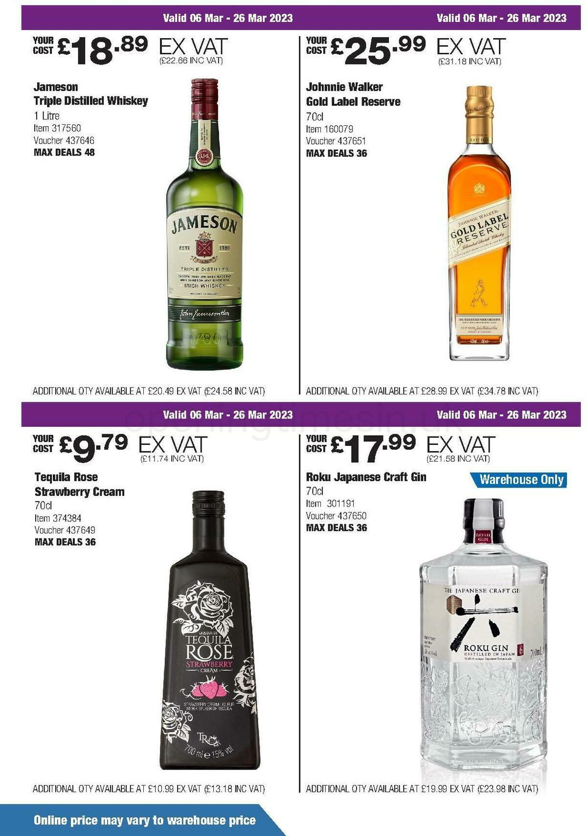 Costco Offers from 6 March