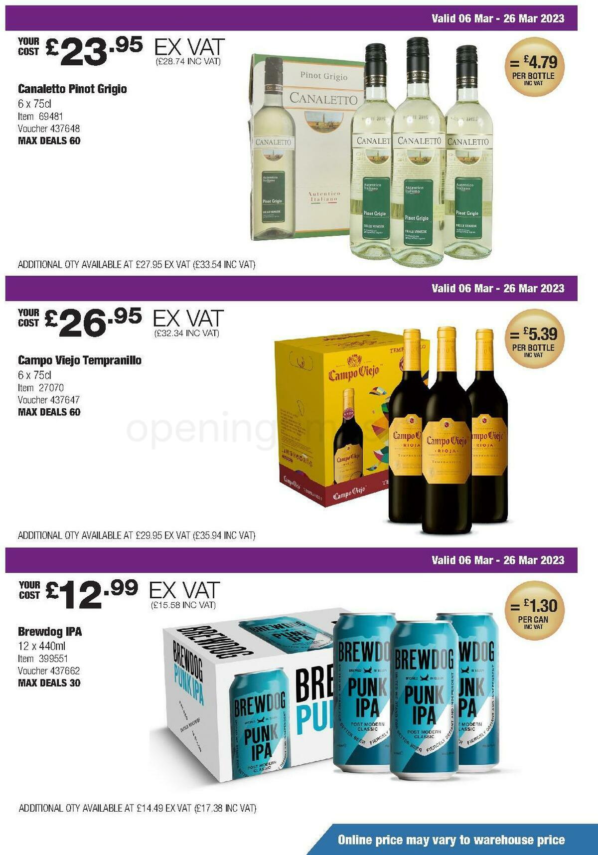 Costco Offers from 6 March