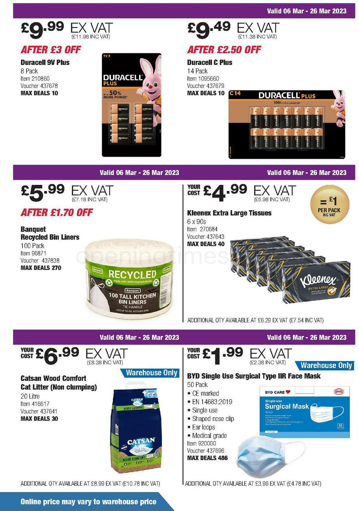 Costco Offers from 6 March