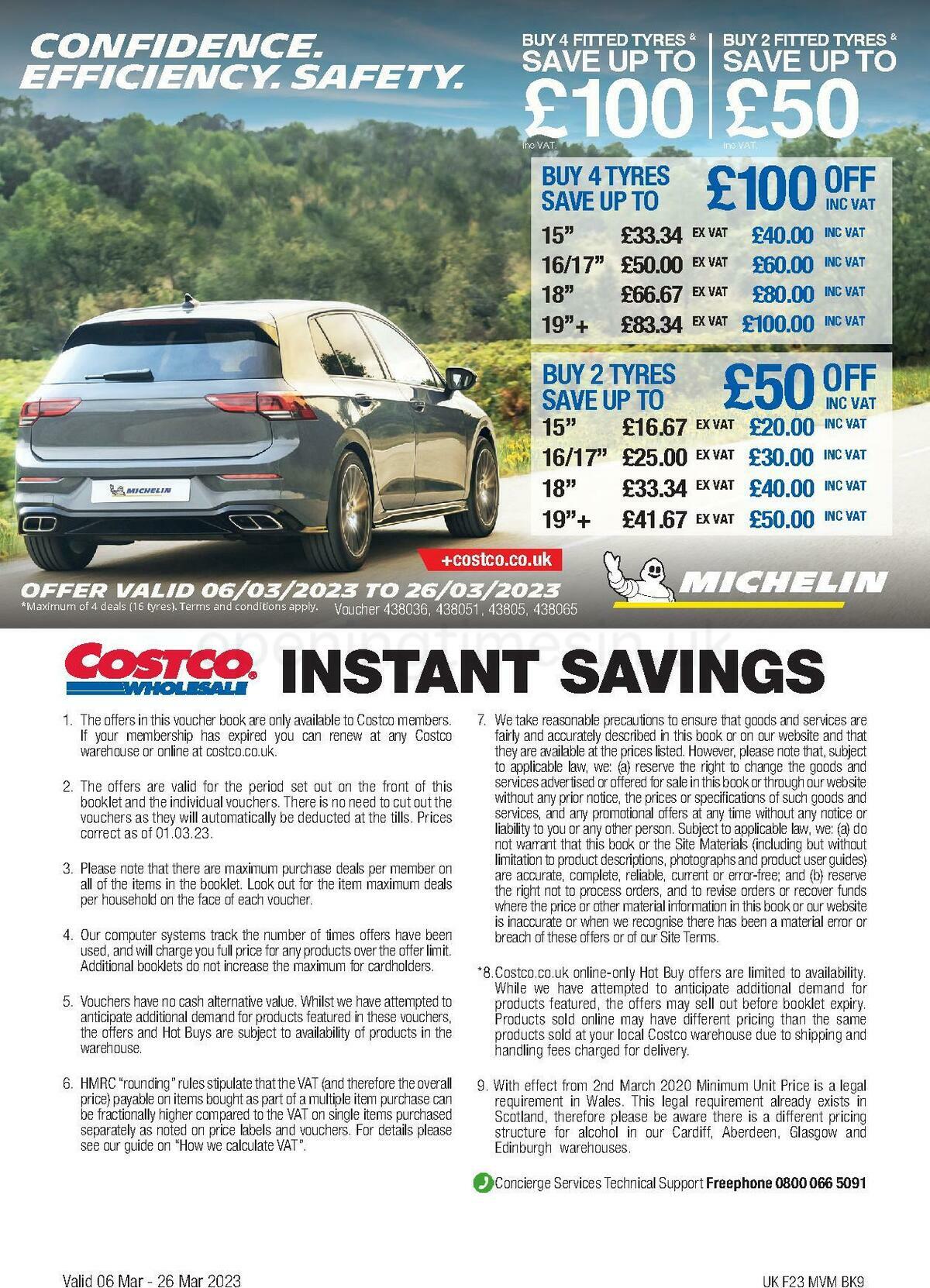 Costco Offers from 6 March