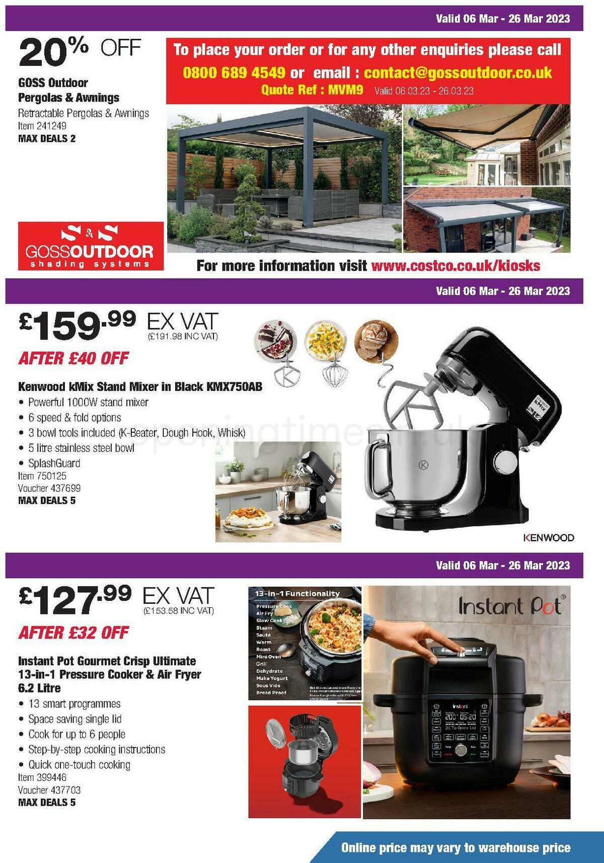 Costco Offers from 6 March