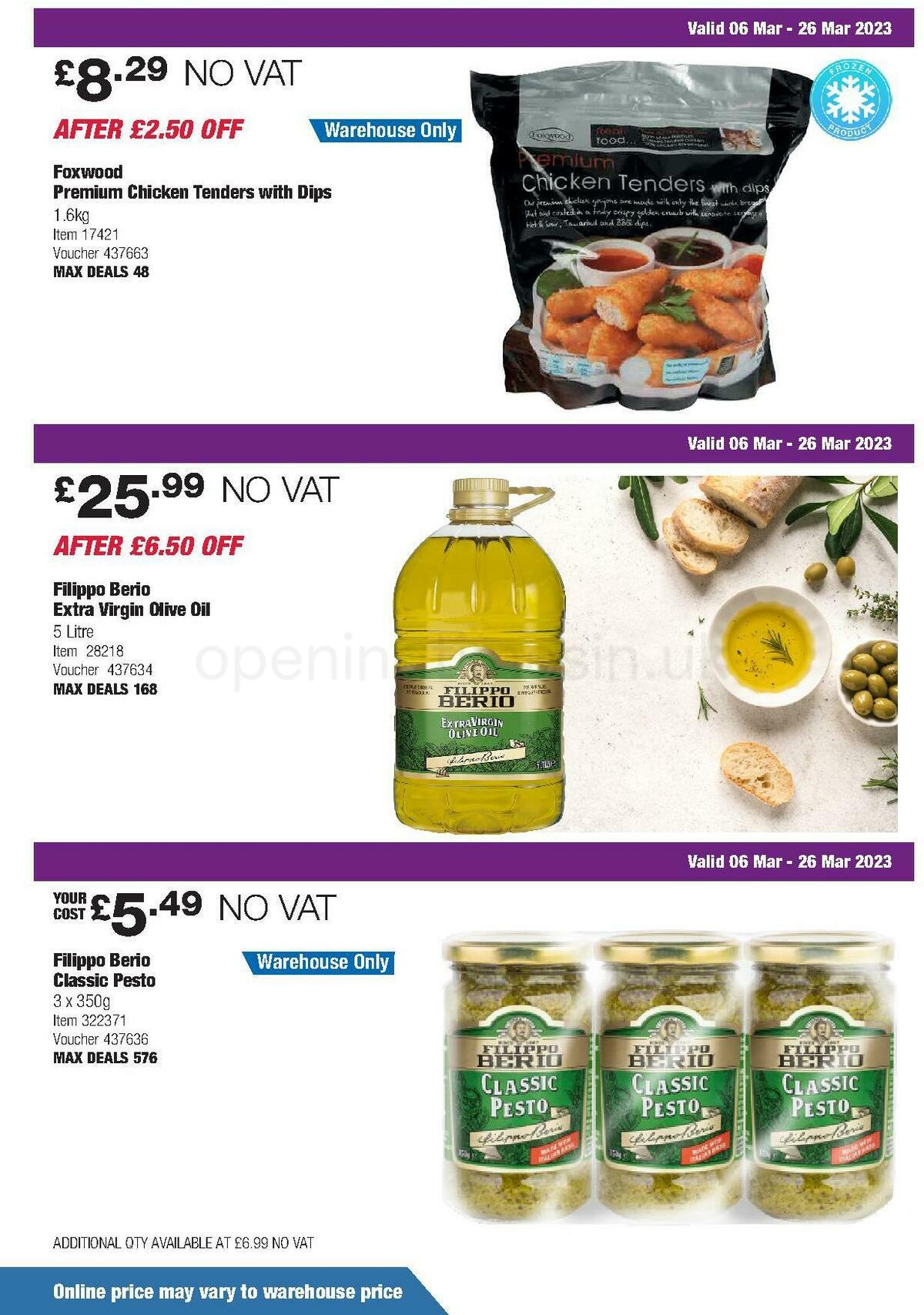 Costco Offers from 6 March