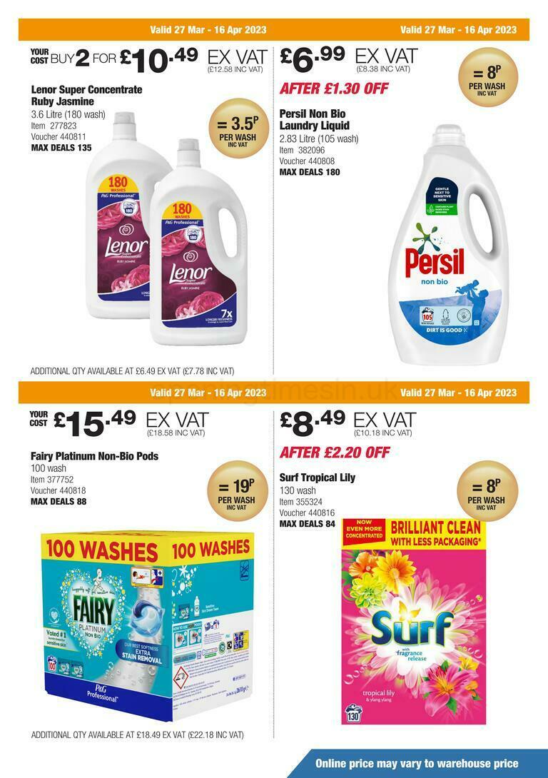 Costco Offers from 27 March