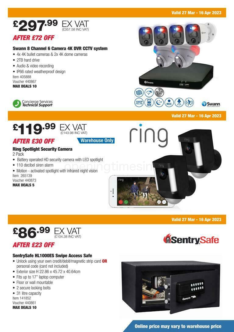 Costco Offers from 27 March