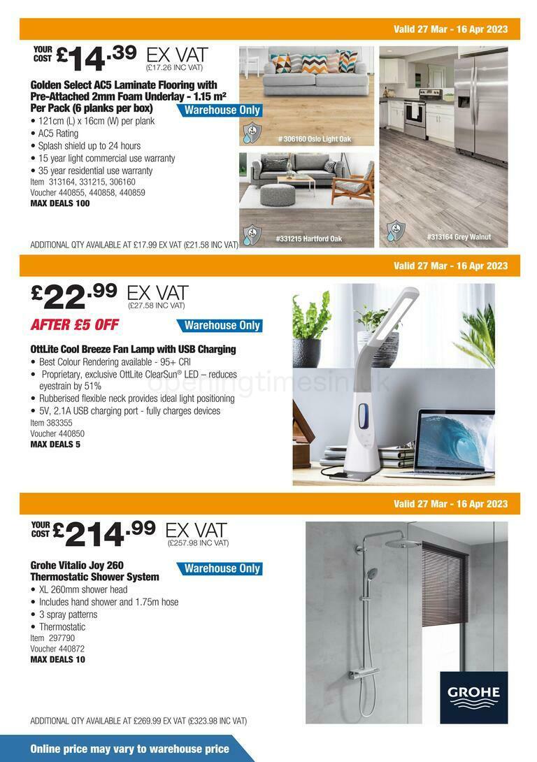 Costco Offers from 27 March