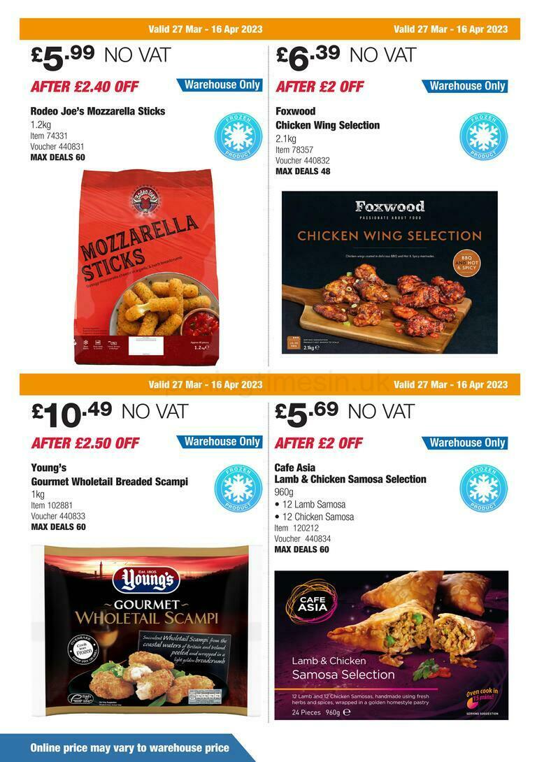 Costco Offers from 27 March