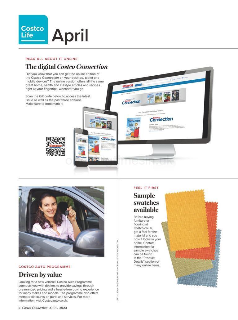 Costco Connection April Offers from 1 April