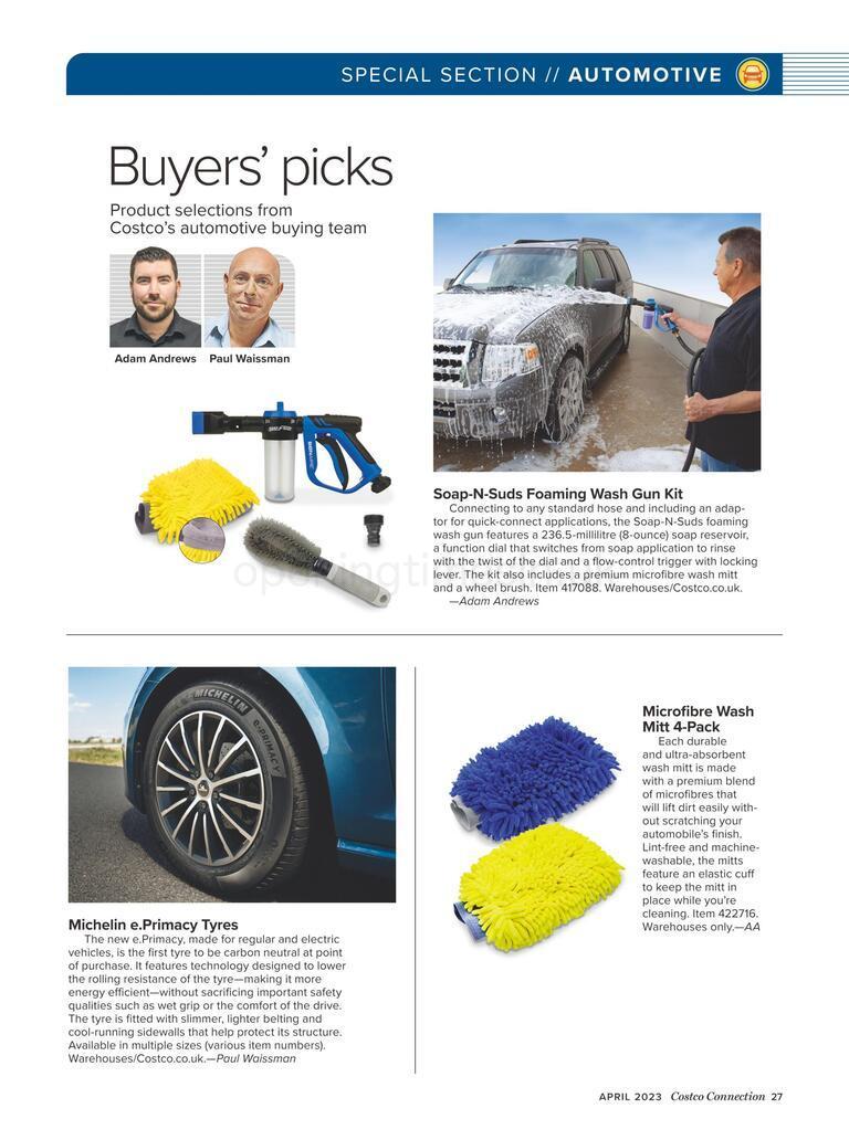 Costco Connection April Offers from 1 April