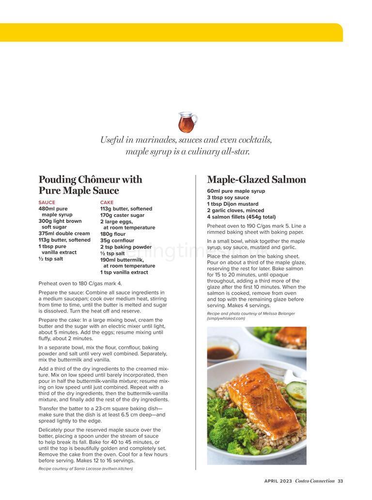 Costco Connection April Offers from 1 April