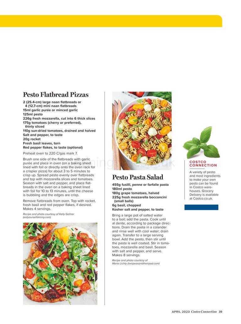 Costco Connection April Offers from 1 April