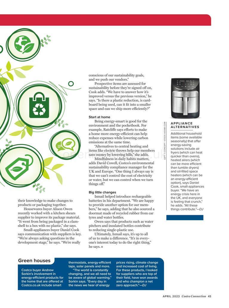 Costco Connection April Offers from 1 April