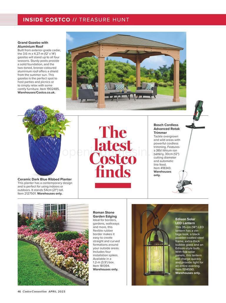 Costco Connection April Offers from 1 April