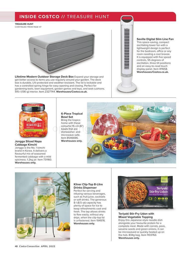 Costco Connection April Offers from 1 April
