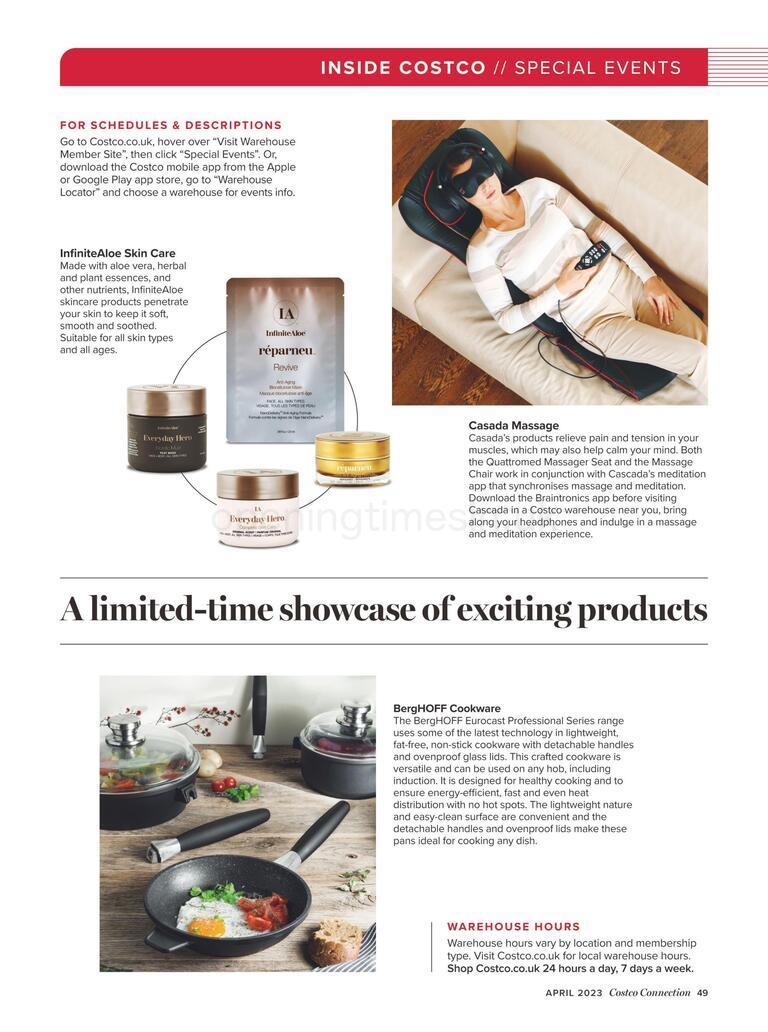 Costco Connection April Offers from 1 April