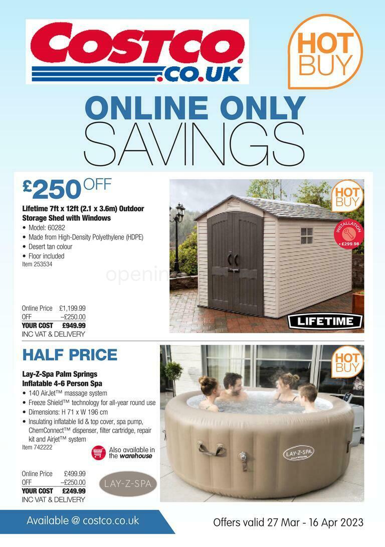 Costco Hot Buy Offers from 27 March