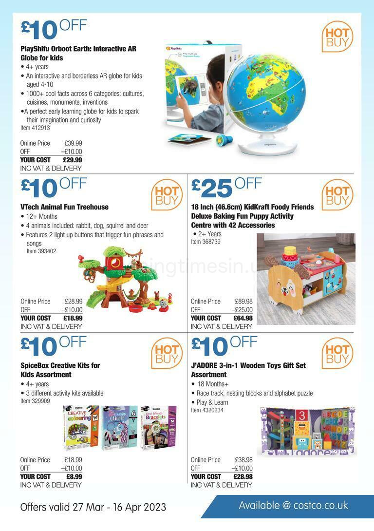 Costco Hot Buy Offers from 27 March