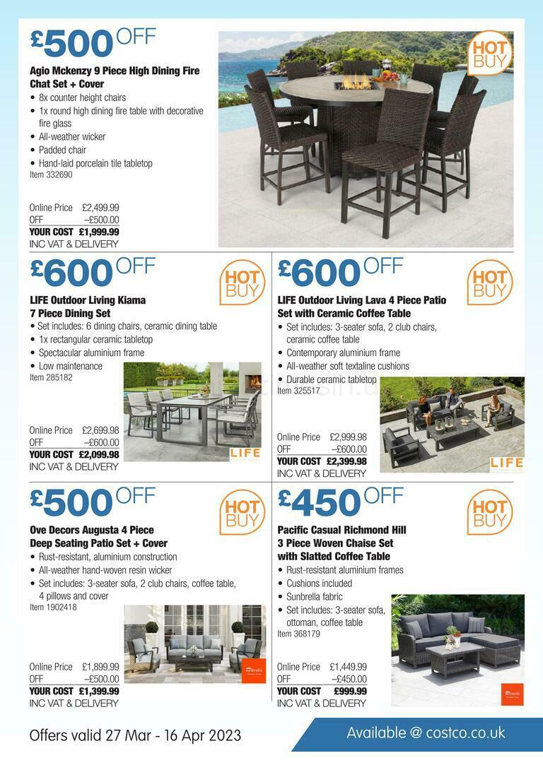 Costco Hot Buy Offers from 27 March