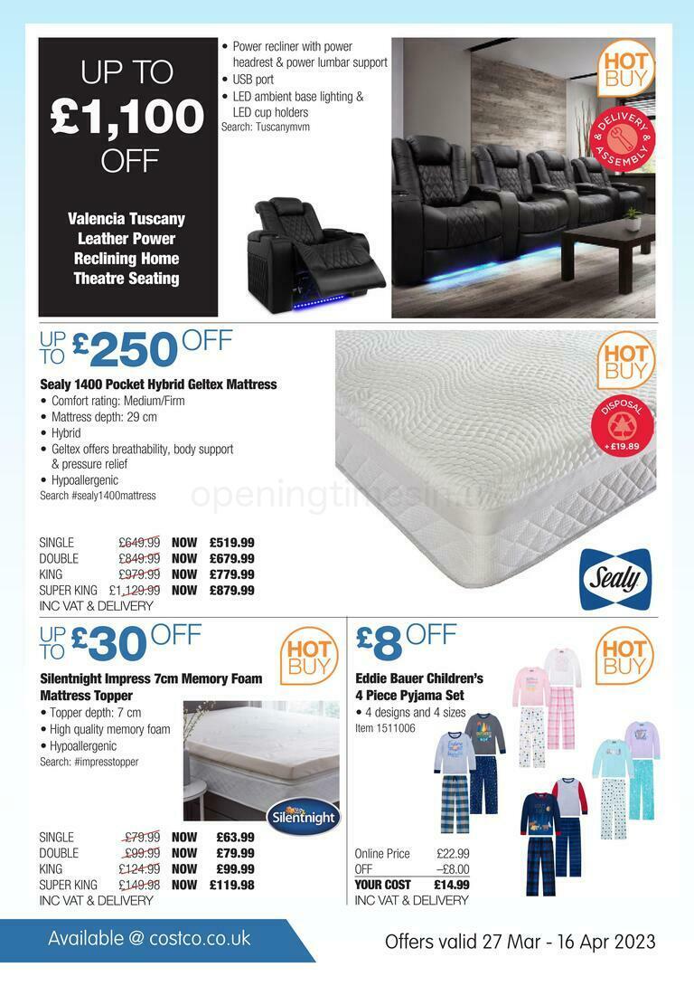 Costco Hot Buy Offers from 27 March