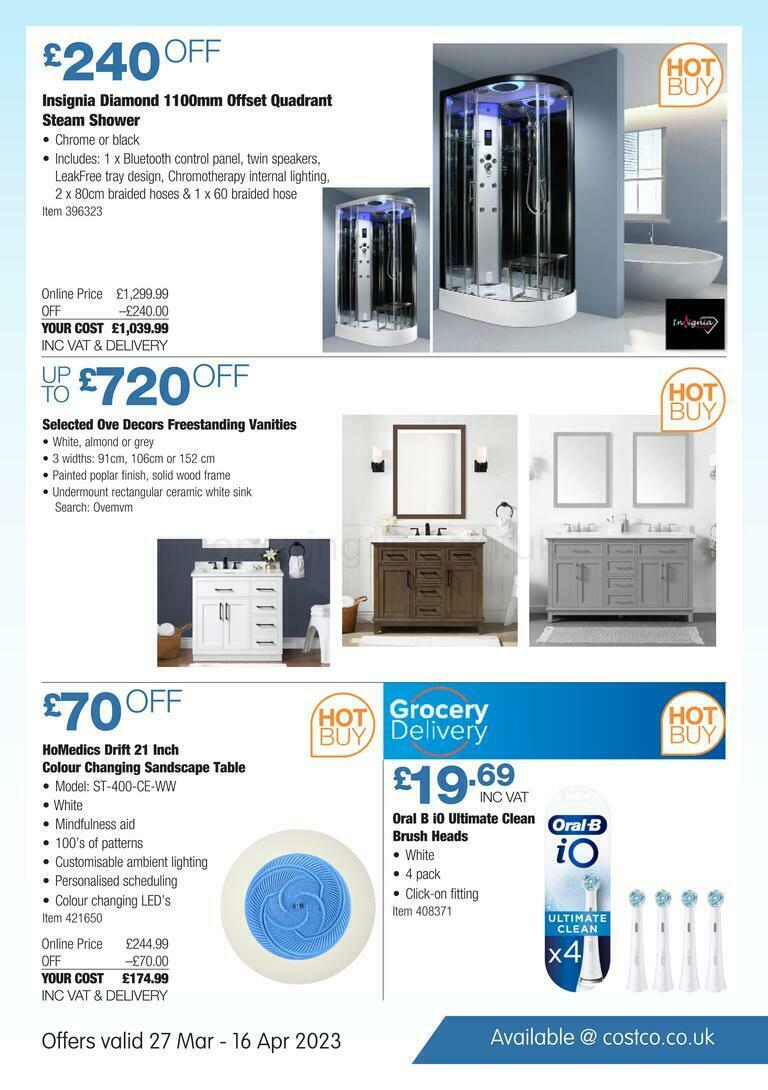 Costco Hot Buy Offers from 27 March