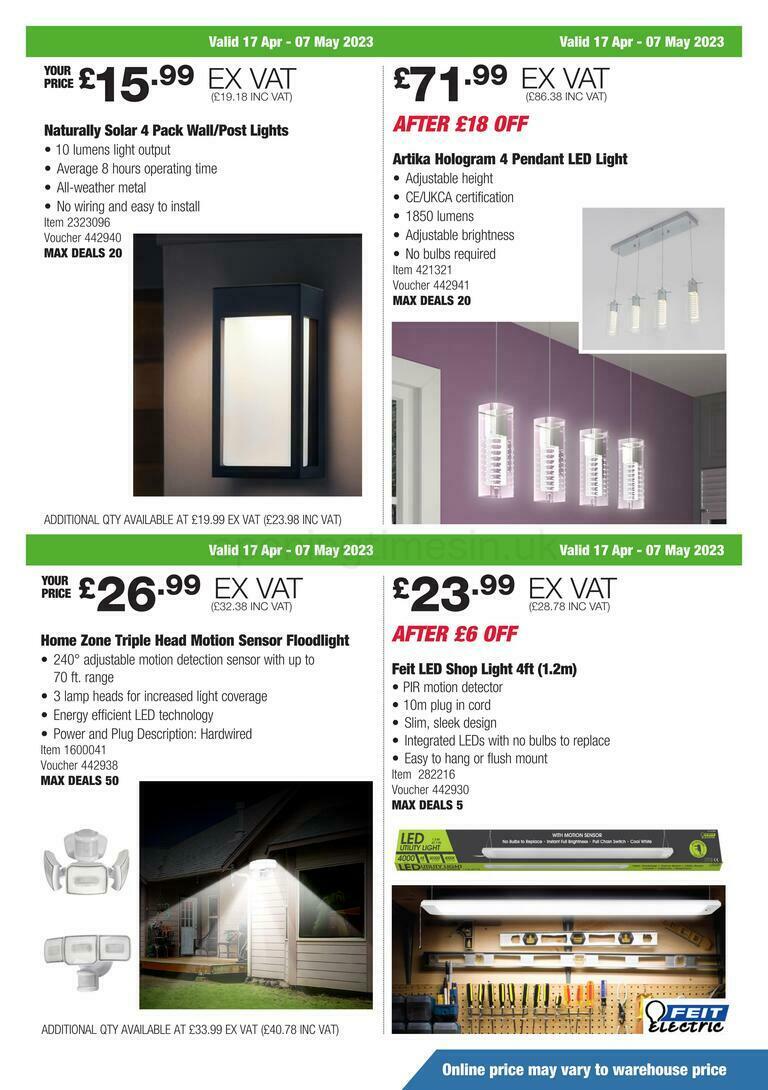 Costco Offers from 17 April