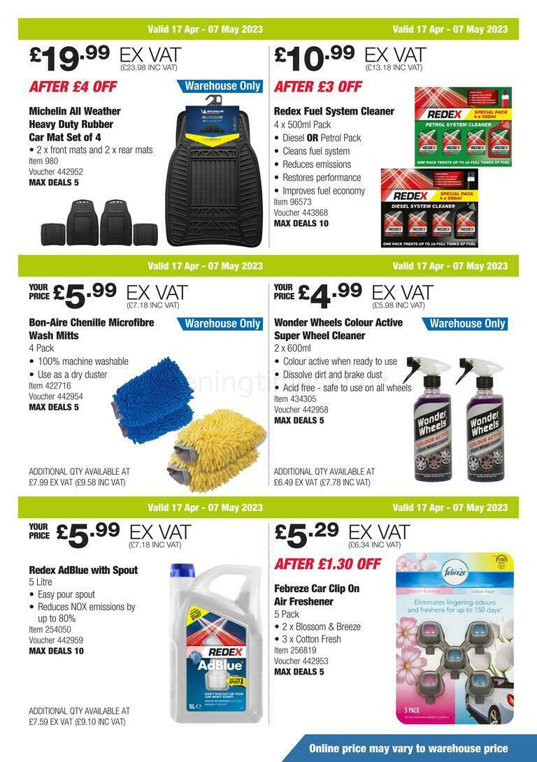 Costco Scotland & Wales Offers from 17 April