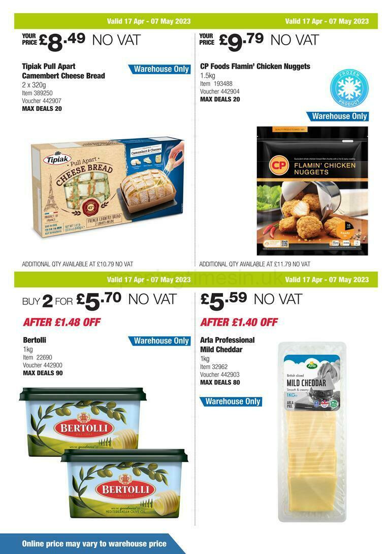 Costco Scotland & Wales Offers from 17 April