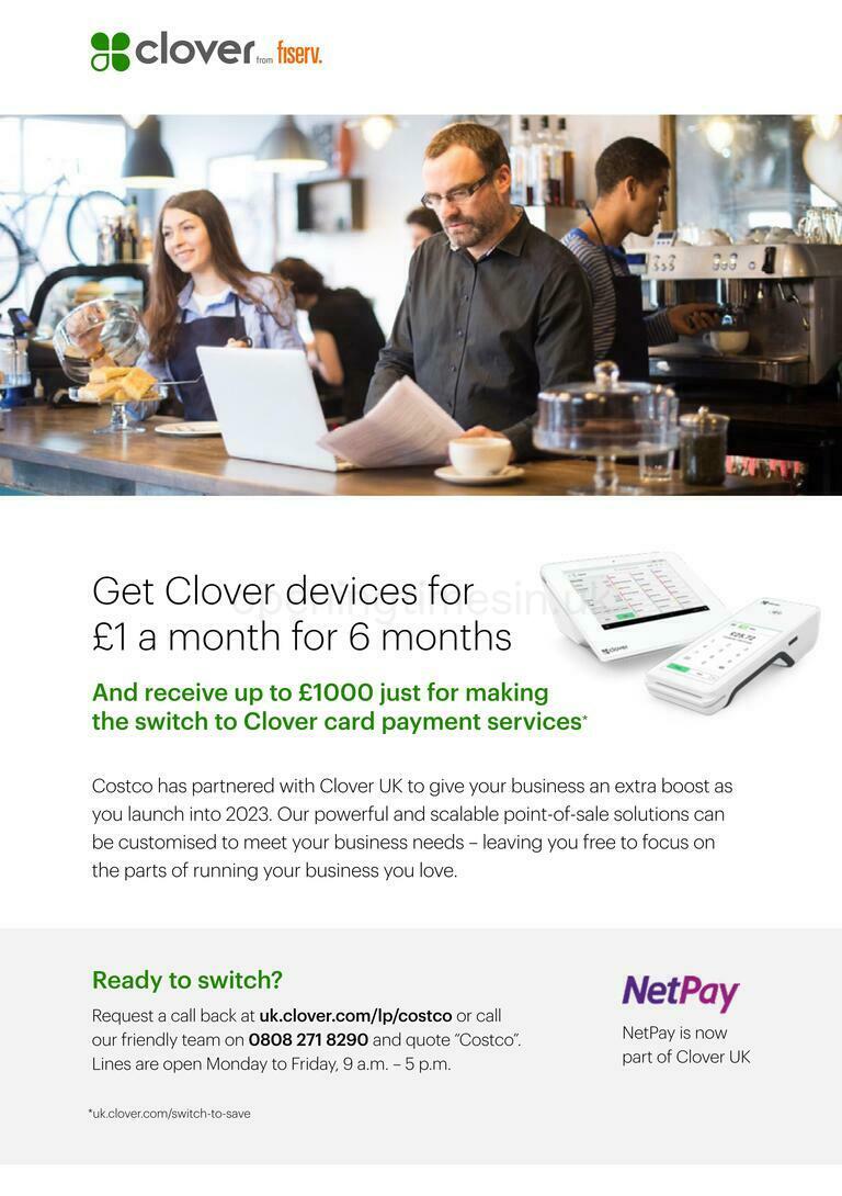 Costco Scotland & Wales Offers from 17 April