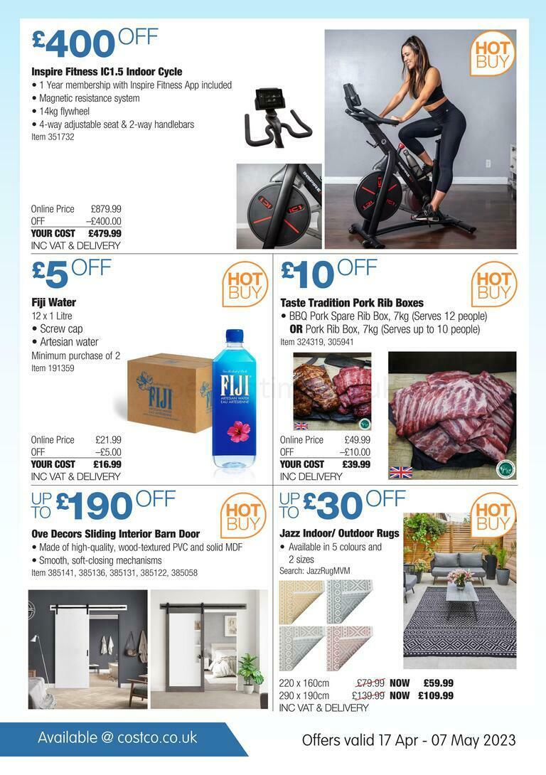 Costco Hot Buy Offers from 17 April