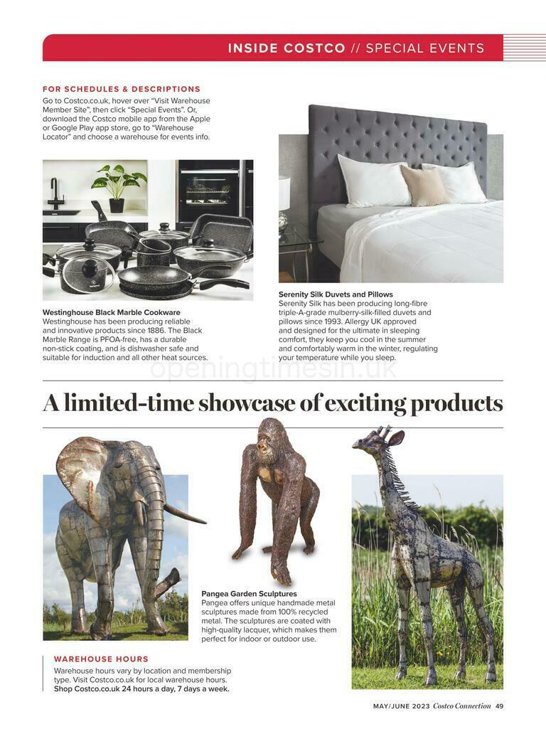 Costco Connection May/June Offers from 1 May