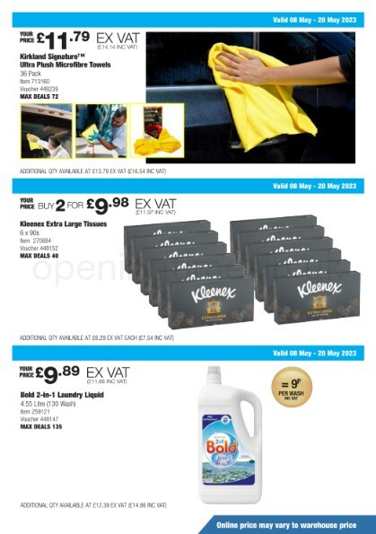 Costco Offers from 8 May