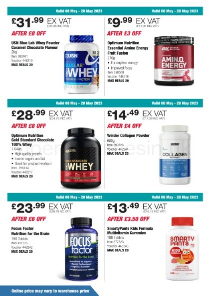Costco Scotland & Wales Offers from 8 May