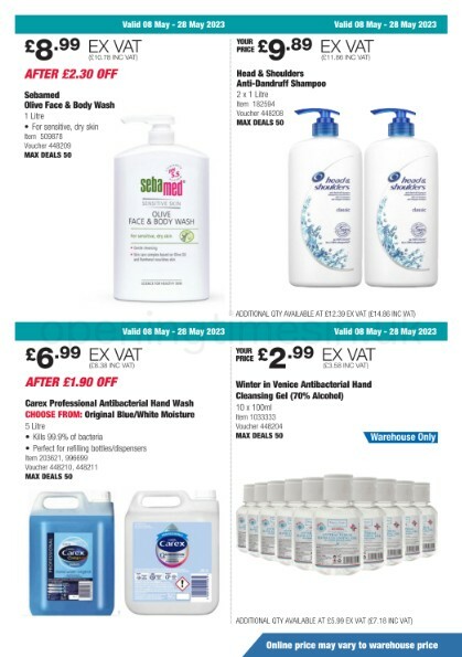 Costco Scotland & Wales Offers from 8 May