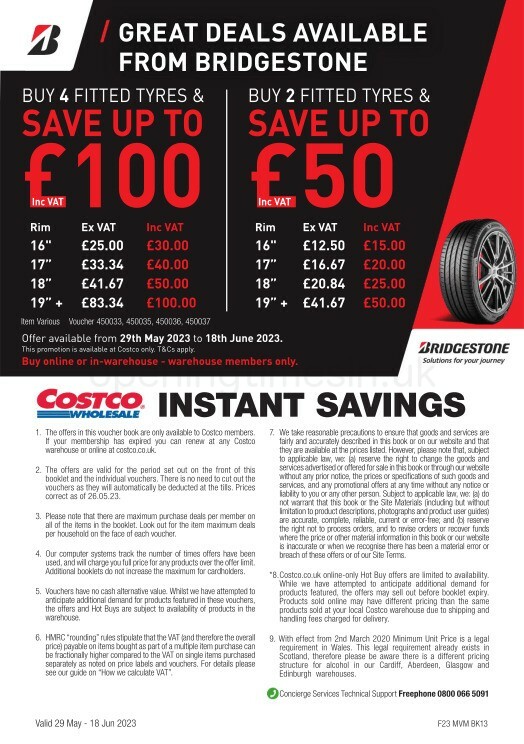Costco Offers from 29 May