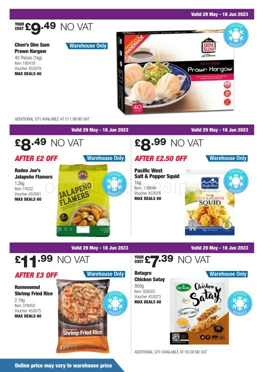 Costco Offers from 29 May