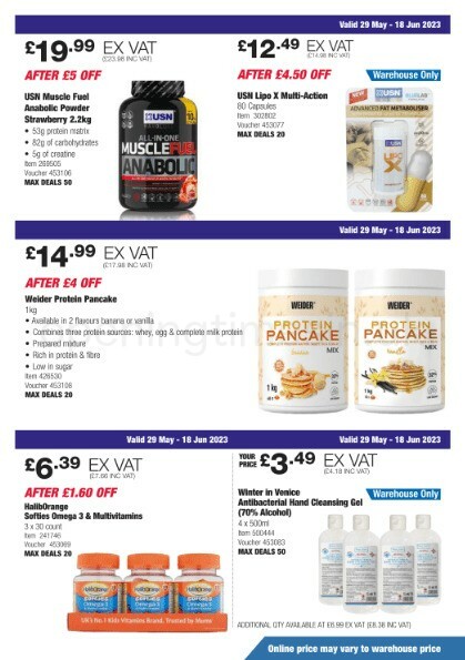 Costco Scotland & Wales Offers from 29 May