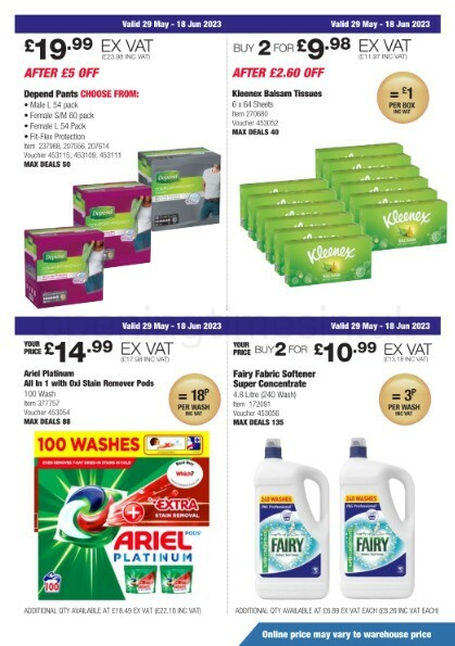 Costco Scotland & Wales Offers from 29 May