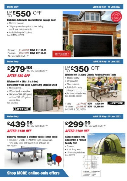 Costco Scotland & Wales Offers from 29 May