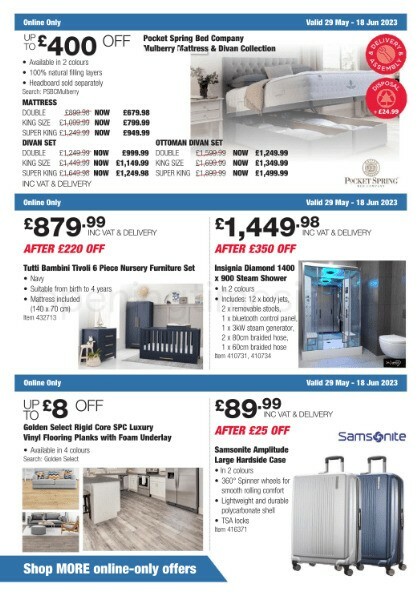 Costco Scotland & Wales Offers from 29 May