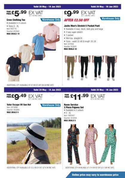 Costco Scotland & Wales Offers from 29 May